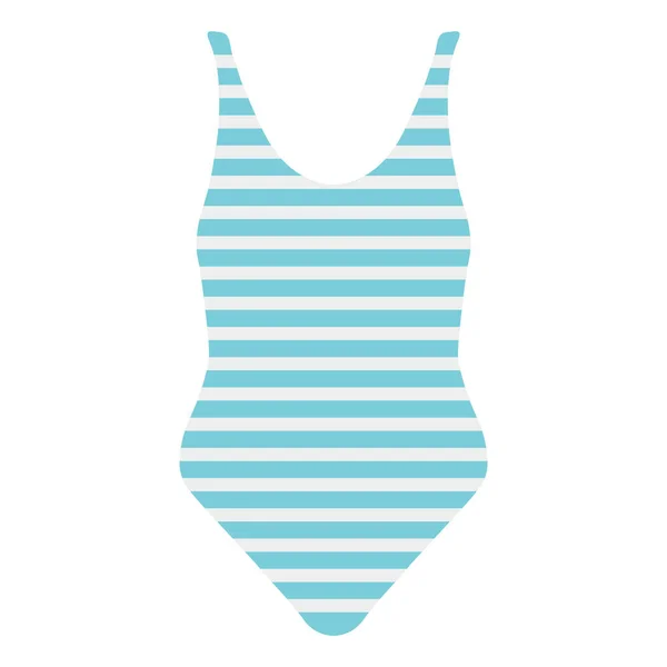Swimsuit Vector Flat Illustration — Stock Vector