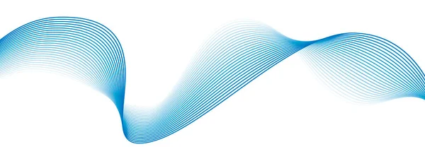 Abstract Muziek Wave Element Voor Design Vector Illustratie Van Soepele — Stockvector
