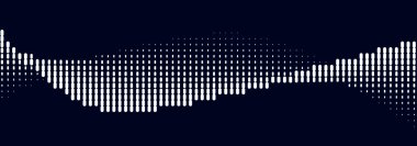 Soyut Yarıton Doku Monokrom Noktaları Arkaplanı. Vektör illüstrasyonu.