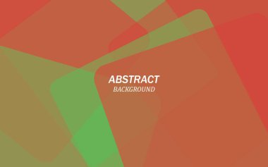 Farklı boyutlarda ve şeffaflıkta rastgele karelerin soyut kırmızı arkaplanı. Kavramsal teknolojiler. Mesajın için yer aç. vektör illüstrasyonu.