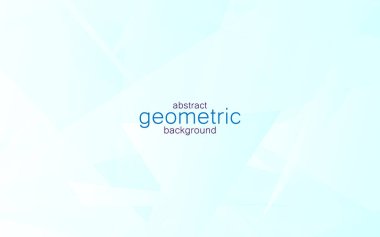 Farklı boyutlarda ve şeffaflıkta rastgele üçgenlerin soyut parlak arkaplanı. Kavramsal teknolojiler. Mesajın için yer aç. Üç Boyut