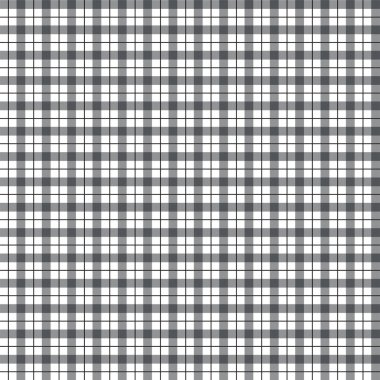 Siyah Gri Düz Scott Ekoseli Gingham Desenli Çizgili Tablo Örtüsü, Piknik Ambalaj Kağıdı, Mat, Kumaş, Tekstil, Atkı