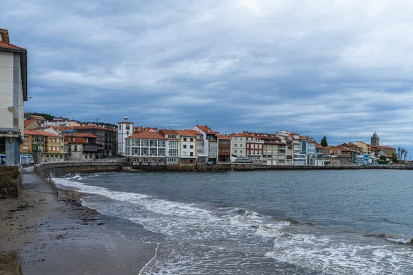 Luanco, Asturias, İspanya, 30 Ekim 2022 Luanco, Lluancu, Asturias. Yüksek kalite fotoğraf