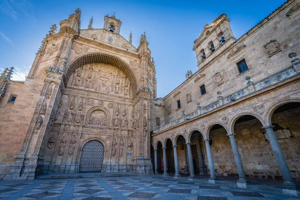 Klostret San Esteban Staden Salamanca Spanien Högkvalitativt Foto Royaltyfria Stockfoton