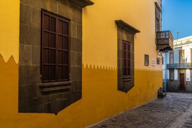 Las Palmas, Gran Canaria, Spain, December 26, 2022. Street in the city of Las Palmas in Gran Canaria, Spain. High quality photo