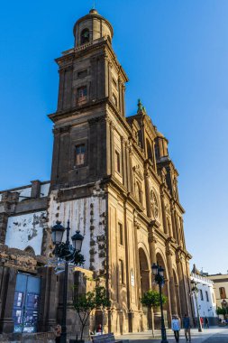 Las Palmas de Gran Canaria, Spain, December 26, 2022. Cathedral of Las Palmas de Gran Canaria, Spain. High quality photo