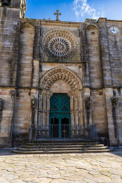 San Martino Kilisesi, Noia şehrinde, Coruna, Galiçya, İspanya. Yüksek kalite fotoğraf