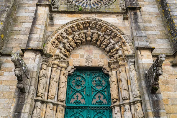 Kyrkan San Martino Staden Noia Coruna Galicien Spanien Högkvalitativt Foto — Stockfoto