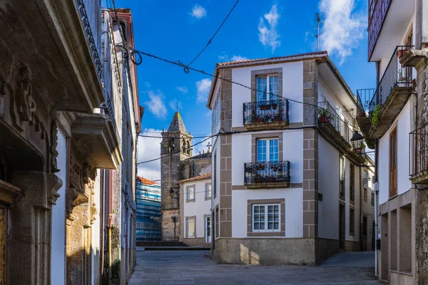 Noia Galicië Maart 2023 Straat Stad Noia Galicië Spanje Hoge — Stockfoto