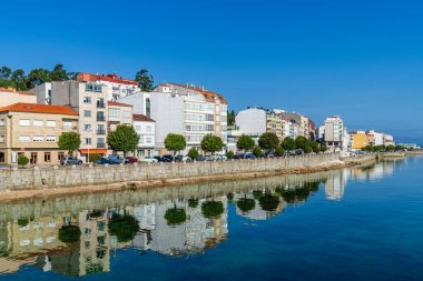 El Grove, Pontevedra, İspanya, 8 Eylül 2023. Galiçya 'nın O Grove köyü, Pontevedra, Galiçya. Yüksek kalite fotoğraf
