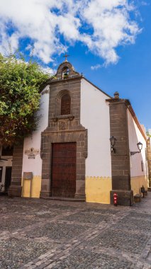 Las Palmas, İspanya, 2 Kasım 2024. San Antonio Abad 'ın inzivası. Las Palmas de Gran Kanaryası. Yüksek kalite fotoğraf