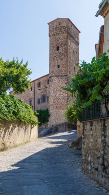 Trujillo monumental. City of conquerors in Estremadura, Spain. High quality photo clipart