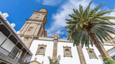 Santa Ana Katedrali verandası Las Palmas de Gran Canaria, Kanarya Adaları, İspanya. Yüksek kalite fotoğraf