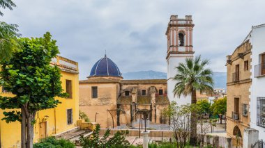 İspanya 'nın Valencia şehrinin anıtsal belediye binası. Yüksek kalite fotoğraf