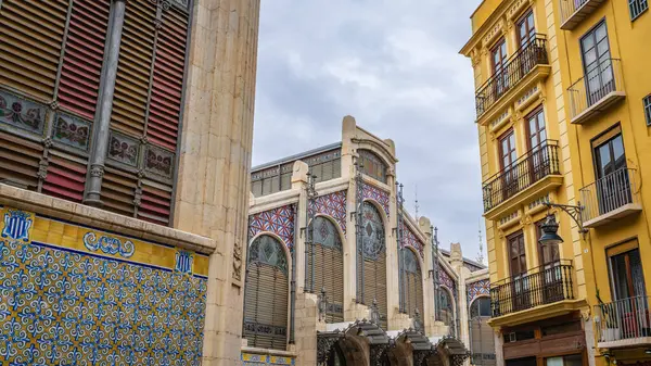 Valencia Merkez Pazarı, İspanya. Yüksek kalite fotoğraf