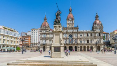 Bir Coruna, İspanya, 23 Haziran 2025. Bir Coruna Şehir Meclisi, Galiçya. Yüksek kalite fotoğraf