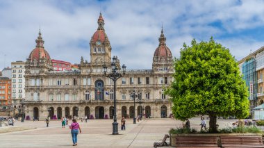 Bir Coruna, İspanya, 23 Haziran 2025. Bir Coruna Şehir Meclisi, Galiçya. Yüksek kalite fotoğraf