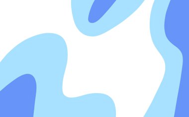 Soyut renkli dalgalar, dalga arkaplanı. Pastel fon, kağıt sanat karikatürü soyut dalgalar, mavi