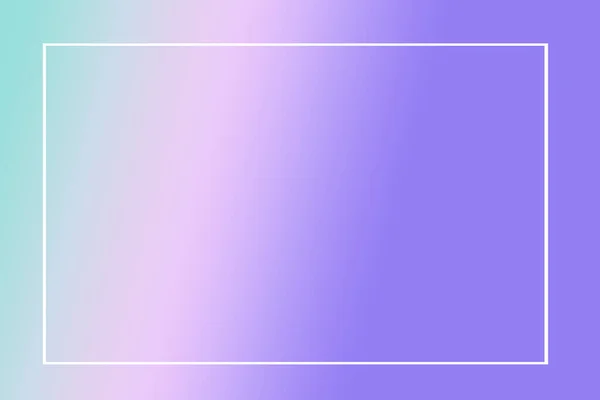 Background with pastel tones and white frame, purple, pink, yellow, green, gradation, gradation pastel.