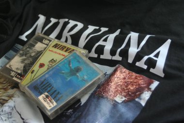 Üç ikonik Nirvana kaseti - 