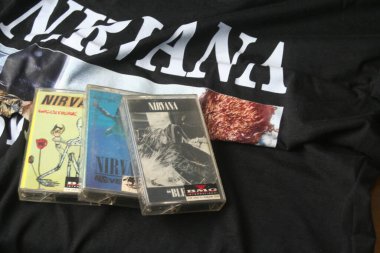 Üç ikonik Nirvana kaseti - 