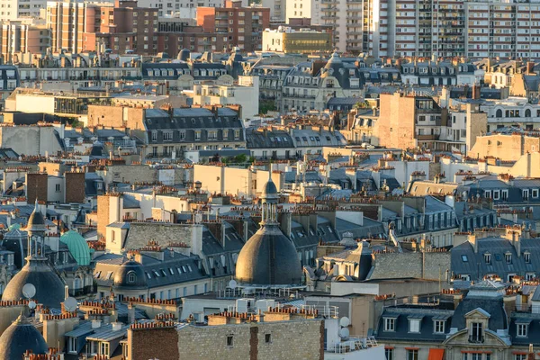 Пейзажное Фото Сделано Европе Франции Франции Париже Летом Видим Крыши — стоковое фото