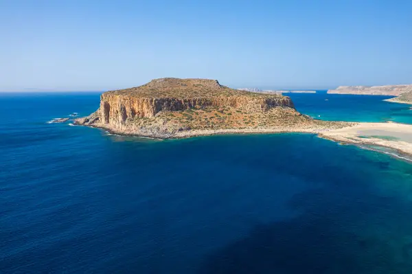 Questa Foto Paesaggistica Stata Scattata Europa Grecia Creta Balos Sulla Immagine Stock
