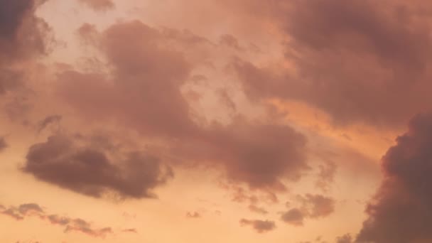 Яскраве Небо Хмарами Повільний Рух — стокове відео