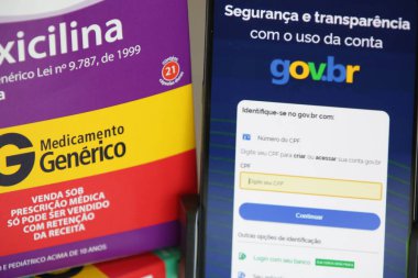 Meu INSS uygulamasının Brezilya hükümetinin sağladığı faydaların arka planında ilaç kullanımı.