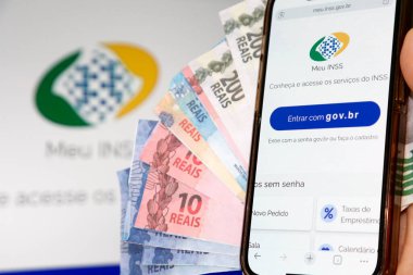 Meu INSS uygulamasının Brezilya hükümetinin sağladığı faydaların arka planında ilaç kullanımı.