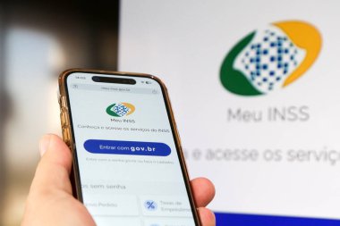 Meu INSS uygulamasının Brezilya hükümetinin sağladığı faydaların arka planında ilaç kullanımı.