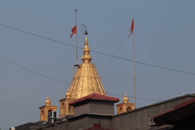 Hindistan 'daki Shirdi Sai Tapınağı ve Hindistan' ın çok ünlü tapınağı.