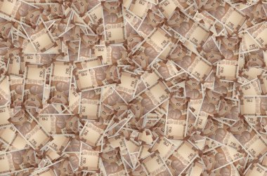 Yeni Hindistan parası 10 rupi.