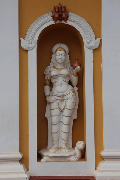 Deity Statue Shri Dev Vyadeshwar Shiva Temple Guhagar Ratnagiri Maharashtra — Stock Photo, Image