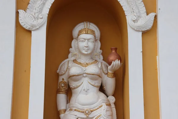 Clous Estátua Deidade Shri Dev Vyadeshwar Templo Shiva Guhagar Ratnagiri — Fotografia de Stock