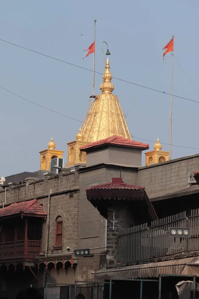 Templo Shirdi Sai Baba Samadhi Shirdi Índia — Fotografia de Stock