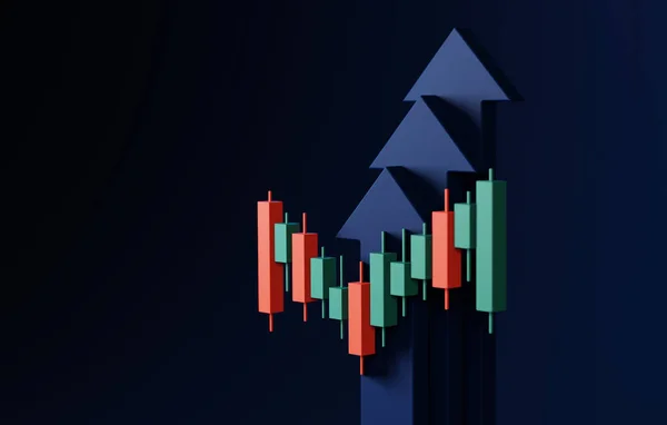Инфографика Отображающая Тенденции Валютного Рынка Фондового Рынка Анализ Данных Успешной — стоковое фото