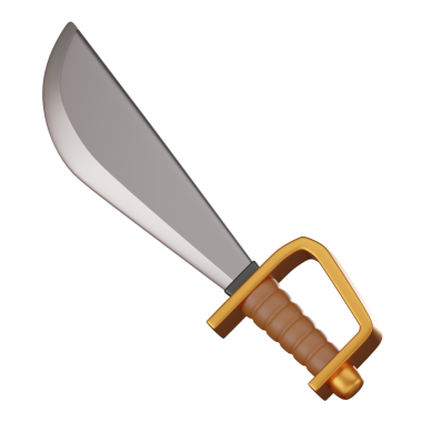 3B Hazırlama Korsanları Kılıç Simgesi ResmiComment