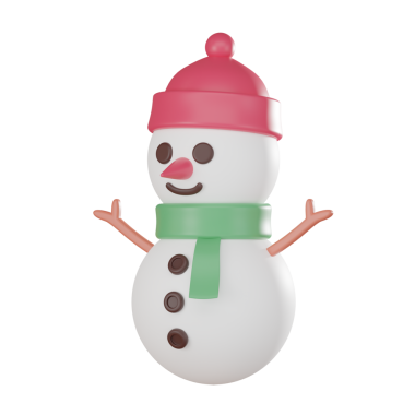 3 Boyutlu Kardan Adam Noel Simgeleri 3 Boyutlu.