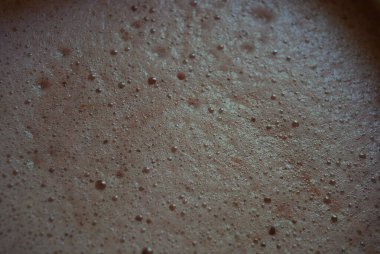 Kompote, reçel, yemek ve yemeklerden güzel hava köpüğü..