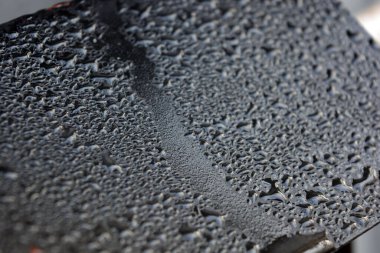 Sis camları, su damlacıkları ve su buharından oluşan güzel ve alışılmadık arka planlar..