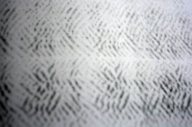 A4 kağıdından beyaz ofis kağıtları, üzerine lazer yazıcı basılmış - grafiklerin, dokunun, yapının, şekillerin, geçmişlerin alışılmadık çizimleri.