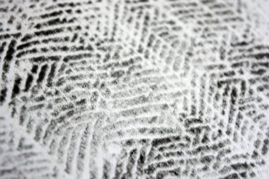 A4 kağıdından beyaz ofis kağıtları, üzerine lazer yazıcı basılmış - grafiklerin, dokunun, yapının, şekillerin, geçmişlerin alışılmadık çizimleri.