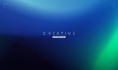 Soyut sıvı gradyan arkaplan. Mavi ve Yeşil Akışkan Renk Gradyanı. Reklamlar, Banner, Poster, Kapak, Web, Broşür, Duvar Kağıdı ve Broşür için Tasarım Şablonu. Vektör.