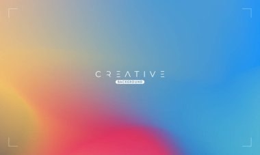 Soyut sıvı gradyan arkaplan. Mavi ve Kırmızı Akışkan Renk Gradyanı. Reklamlar, Banner, Poster, Kapak, Web, Broşür, Duvar Kağıdı ve Broşür için Tasarım Şablonu. Vektör.