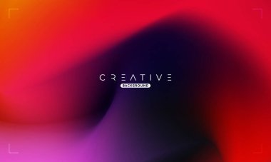 Soyut sıvı gradyan arkaplan. Kırmızı ve Mor Sıvı Renk Gradyanı. Reklamlar, Banner, Poster, Kapak, Web, Broşür, Duvar Kağıdı ve Broşür için Tasarım Şablonu. Vektör.