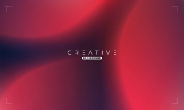 Soyut sıvı gradyan arkaplan. Siyah ve Kırmızı Akışkan Renk Gradyanı. Reklamlar, Banner, Poster, Kapak, Web, Broşür, Duvar Kağıdı ve Broşür için Tasarım Şablonu. Vektör.