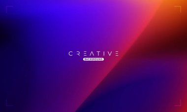 Soyut sıvı gradyan arkaplan. Mavi ve Kırmızı Akışkan Renk Gradyanı. Reklamlar, Banner, Poster, Kapak, Web, Broşür, Duvar Kağıdı ve Broşür için Tasarım Şablonu. Vektör.