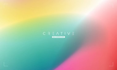 Soyut sıvı gradyan arkaplan. Yumuşak Renkli Sıvı Rengi Gradyanı. Reklamlar, Banner, Poster, Kapak, Web, Broşür, Duvar Kağıdı ve Broşür için Tasarım Şablonu. Vektör.