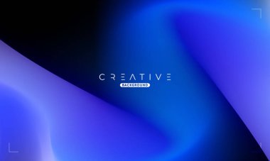 Soyut sıvı gradyan arkaplan. Siyah ve Turuncu Sıvı Renk Gradyanı. Reklamlar, Banner, Poster, Kapak, Web, Broşür, Duvar Kağıdı ve Broşür için Tasarım Şablonu. Vektör.